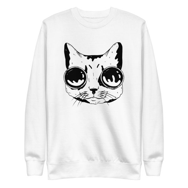 Cat With Goggles Sweatshirt