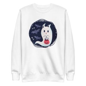 Ghost Cat Sweatshirt