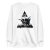 Halloween Alien Cat Sweatshirt