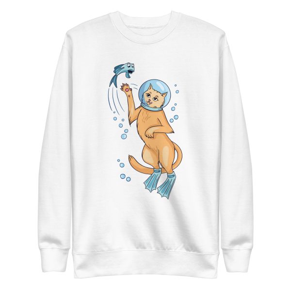 Scuba Cat Sweatshirt