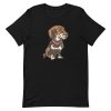 unisex-staple-t-shirt-black-front-6a9f8b507ae8e.jpg Wirehaired Dachshund T-Shirt