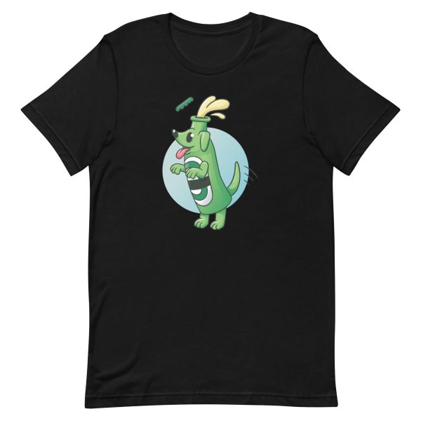 unisex-staple-t-shirt-black-front-6a9f8bf73fc3c.jpg Beer Dog T-Shirt