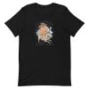 unisex-staple-t-shirt-black-front-6a9fd2556408c.jpg Sloth Riding Dog T-Shirt