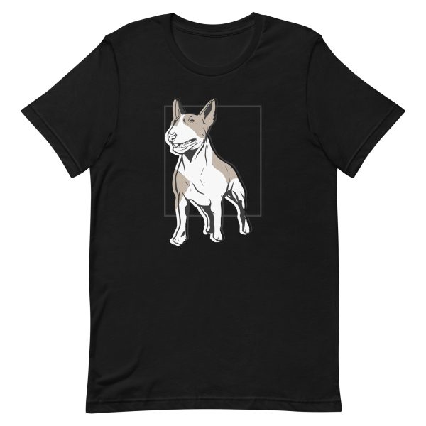 unisex-staple-t-shirt-black-front-6a9fd81ad68f7.jpg Bull Terrier T-Shirt