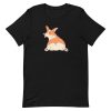 unisex-staple-t-shirt-black-front-6aa1835fa70bb.jpg Cute Corgi T-Shirt