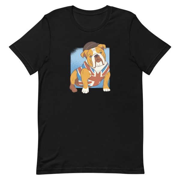 unisex-staple-t-shirt-black-front-6aa1838d94822.jpg British Bulldog T-Shirt
