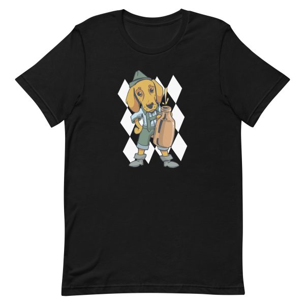 Drinking Dachshund Dog T-Shirt
