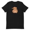 unisex-staple-t-shirt-black-front-6aa18681f3f8b.jpg Dachshund Butt T-Shirt