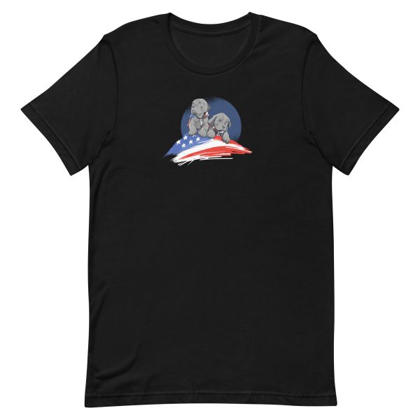 unisex-staple-t-shirt-black-front-6aa186c9b9030.jpg American Dogs T-Shirt