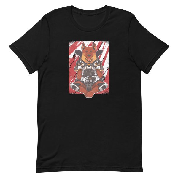 unisex-staple-t-shirt-black-front-6aa18827a9262.jpg German Shepherd Apex T-Shirt