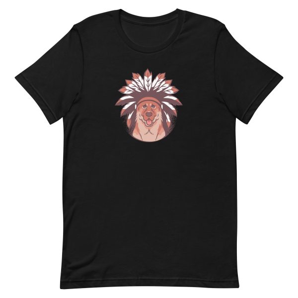unisex-staple-t-shirt-black-front-6aa18b4346014.jpg German Shepherd Native T-Shirt