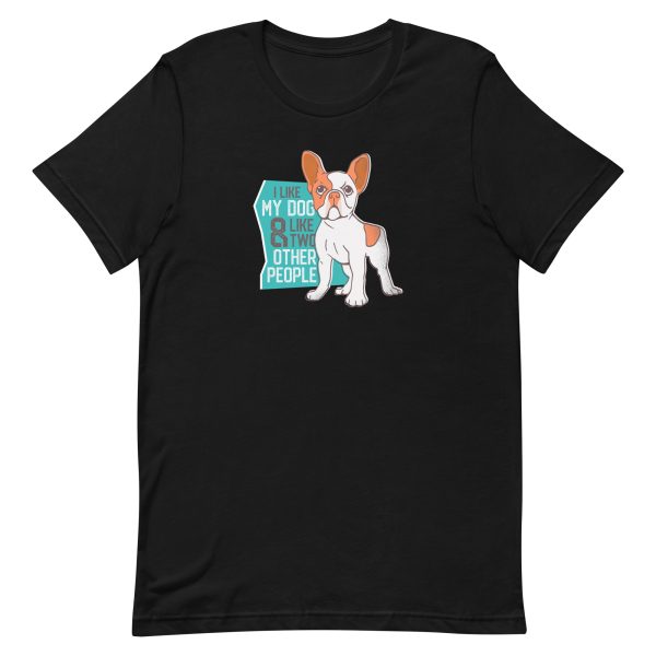 unisex-staple-t-shirt-black-front-6aa1cd7d20e5c.jpg I Love My Dog T-Shirt