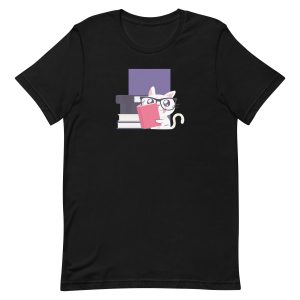 Reading Cat T-Shirt