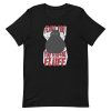 unisex-staple-t-shirt-black-front-6aa4631c09e1a.jpg Fluffy Cat T-Shirt