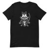 unisex-staple-t-shirt-black-front-6aa466e97f72b.jpg Creepy Cat and Mouse T-Shirt