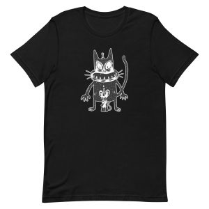Creepy Cat and Mouse T-Shirt