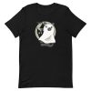 unisex-staple-t-shirt-black-front-6aa4684133abd.jpg Cute Cat Ghost T-Shirt