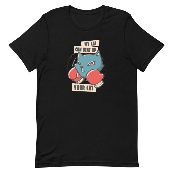 unisex-staple-t-shirt-black-front-6aa71f3c842d9.jpg My Cat Quote T-Shirt