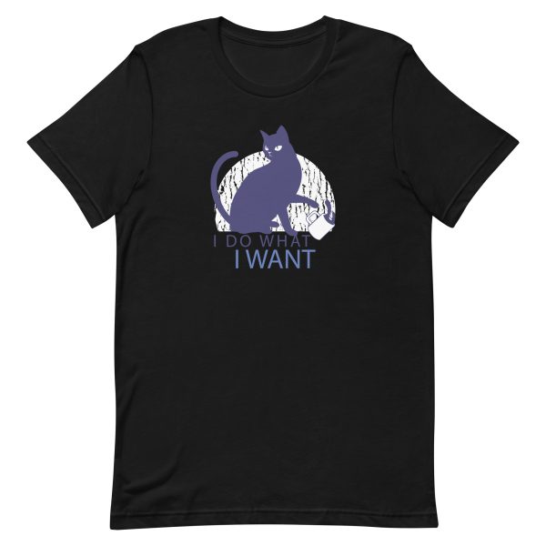 unisex-staple-t-shirt-black-front-6aa7211657b73.jpg Rebel Cat T-Shirt