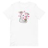 unisex-staple-t-shirt-white-front-6a9d738d5137a.jpg Cute Pitbull T-Shirt