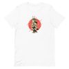 unisex-staple-t-shirt-white-front-6a9d822690112.jpg Samurai Dog T-Shirt