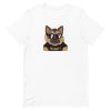 unisex-staple-t-shirt-white-front-6a9fe1a90e997.jpg German Shepherd Security T-Shirt