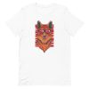 unisex-staple-t-shirt-white-front-6aa1874911d06.jpg German Shepherd Glasses T-Shirt