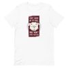 unisex-staple-t-shirt-white-front-6aa1ce0e90fb1.jpg Don't Judge My Pitbull and I Won't Judge Your Kids T-Shirt