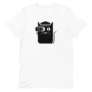 Cat and Camera T-Shirt