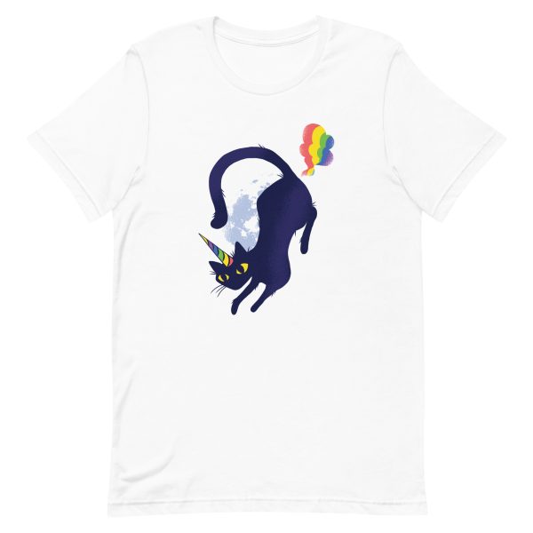 unisex-staple-t-shirt-white-front-6aa3c57bef154.jpg Caticorn T-Shirt