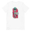 Space Alien Cute Cat T-Shirt
