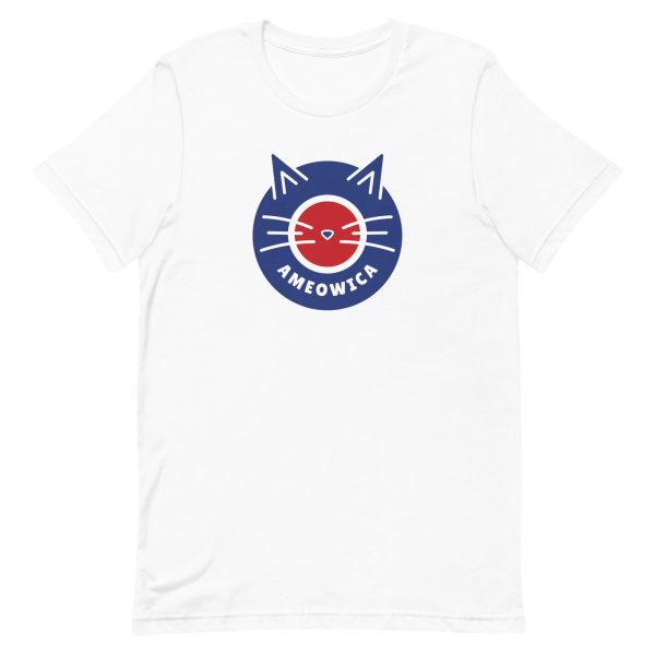 unisex-staple-t-shirt-white-front-6aa462b9ec489.jpg Ameowica T-Shirt
