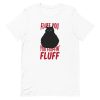 unisex-staple-t-shirt-white-front-6aa4631c0c28e.jpg Fluffy Cat T-Shirt