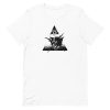 unisex-staple-t-shirt-white-front-6aa4680598a51.jpg Halloween Alien Cat T-Shirt