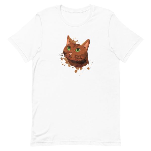 Watercolor Brown Cat T-Shirt